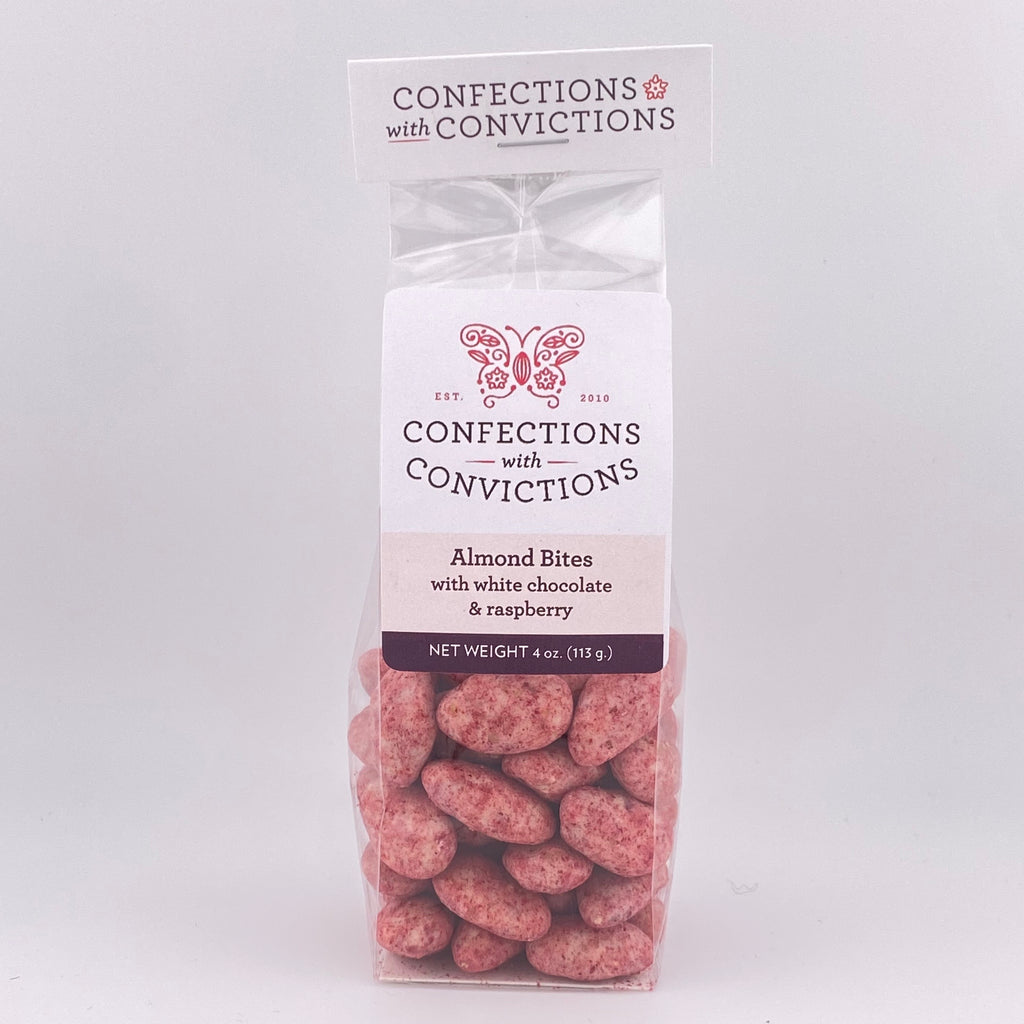 Bites White Chocolate Raspberry