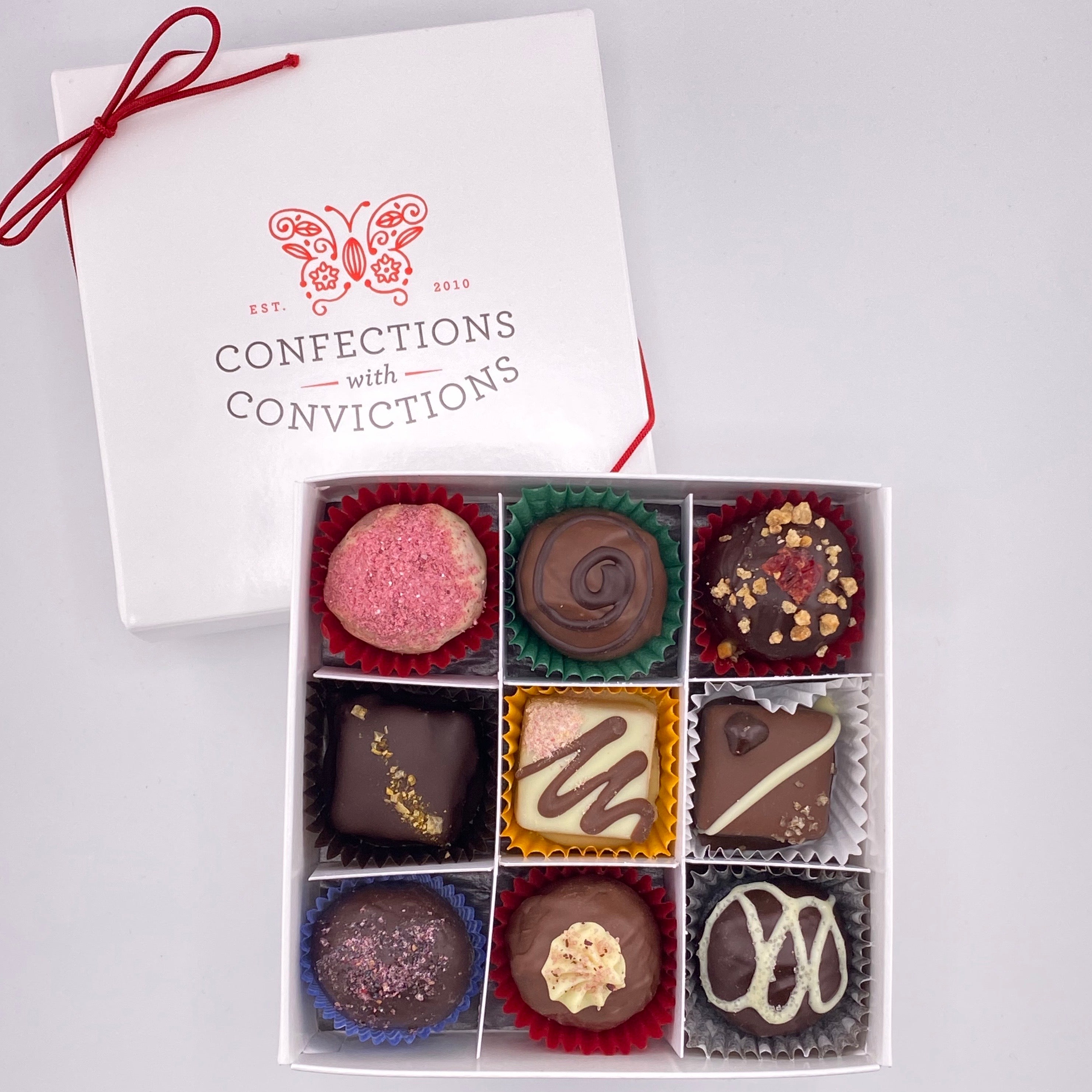 9-Piece Box of Bon Bons-OL