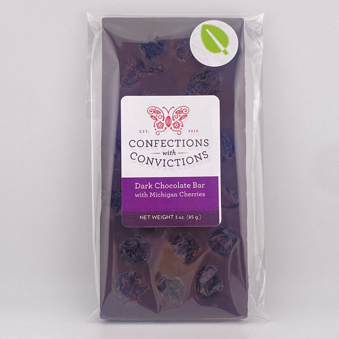 Dark Chocolate Bar Cherry
