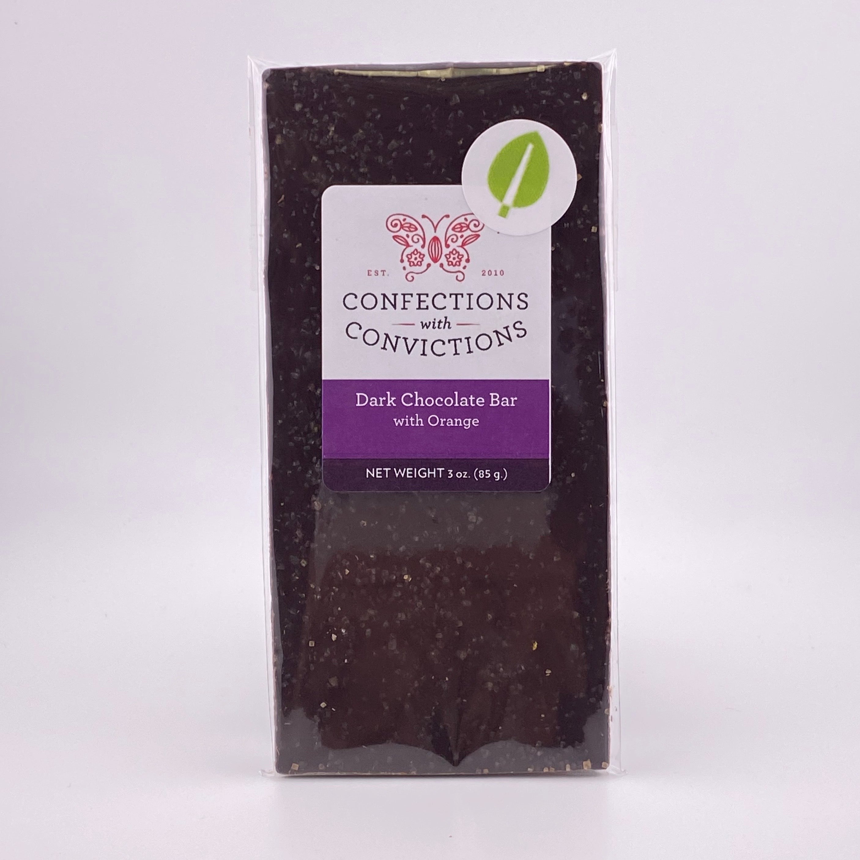 Dark Chocolate Bar Orange