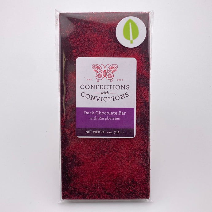 Dark Chocolate Bar Raspberry