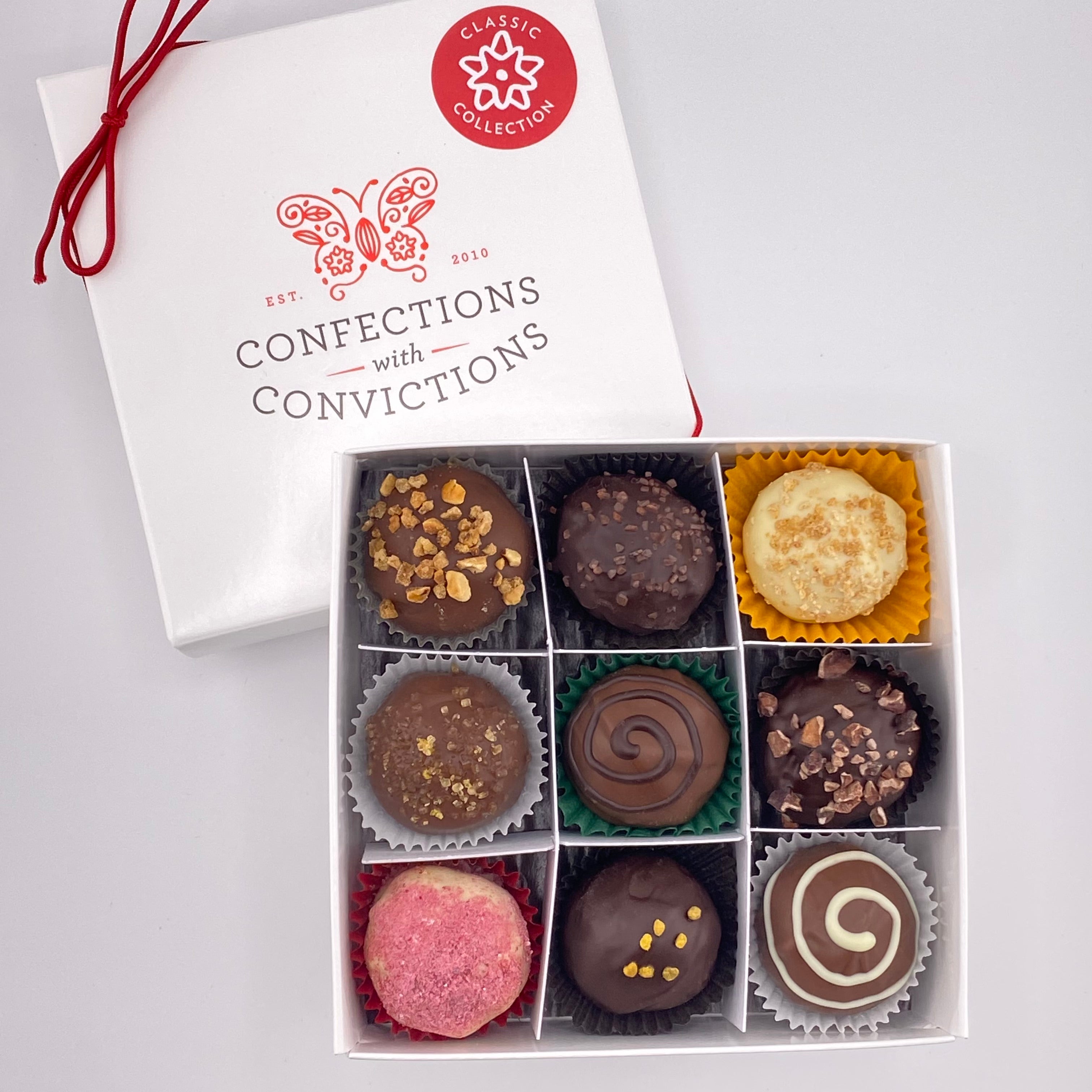 Classic Truffle 9 w/lid