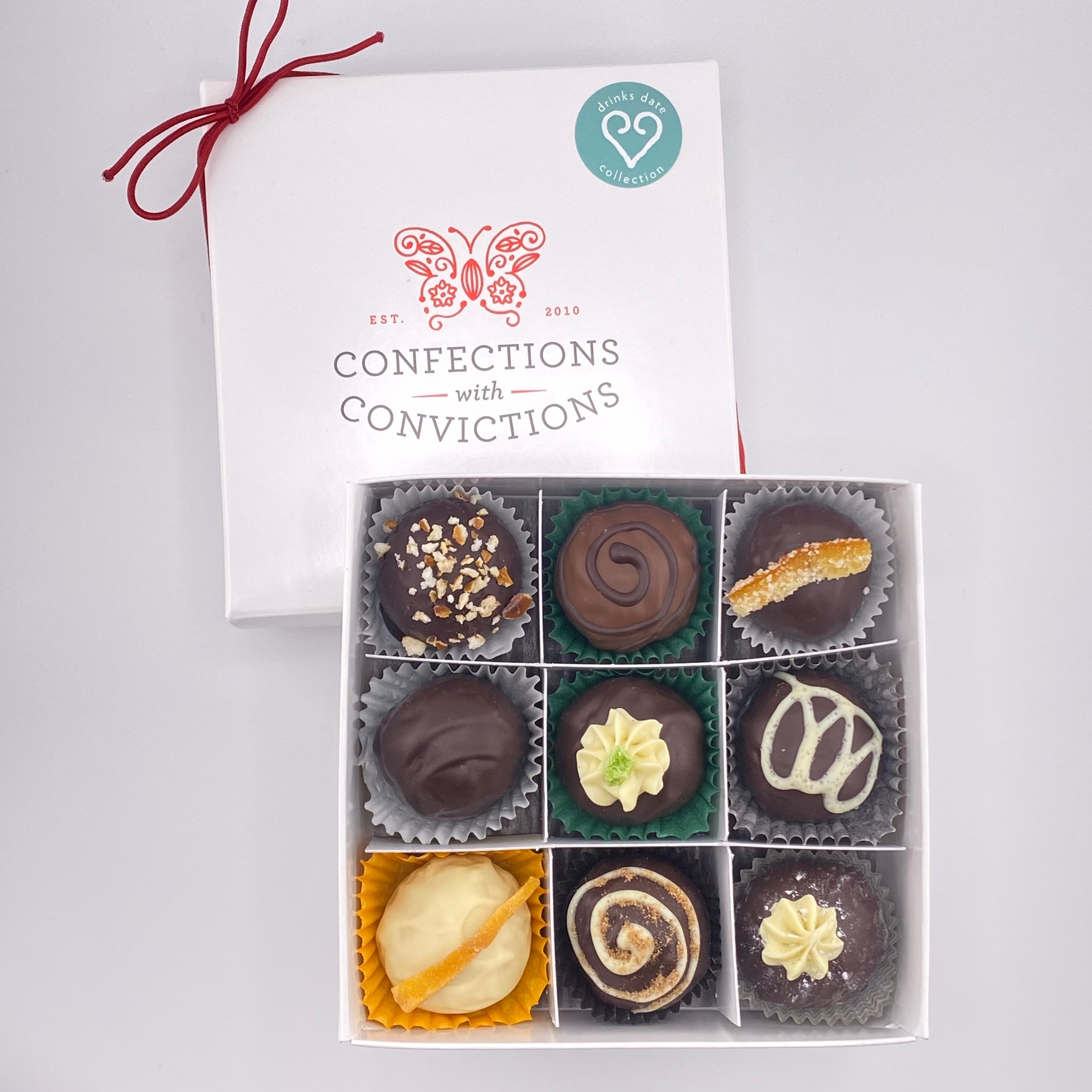 'Drinks Date' Chocolate Truffle Collection