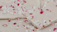 Load image into Gallery viewer, White Chocolate Bark with Peppermint (4 oz.)-OL