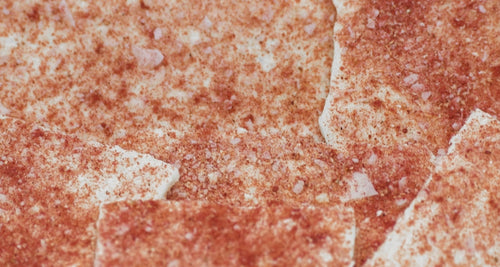 White Chocolate Bark with Coconut, Pineapple, Strawberry (4 oz.)-OL